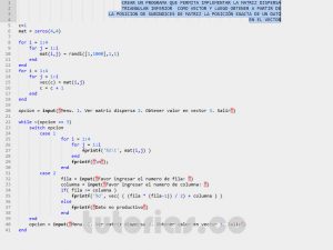 Arrays Matlab Matriz Dispersa Triangular Inferior En Vector