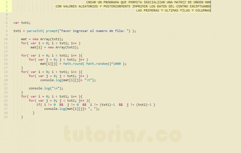 Arrays Javascript Datos Centrales De Una Matriz Tutorias Co