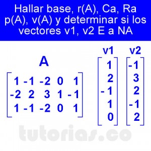 espacio vectorial