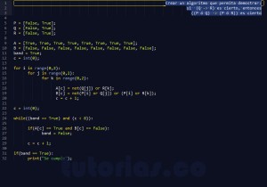 programacion en python: demostracion implicacion logica