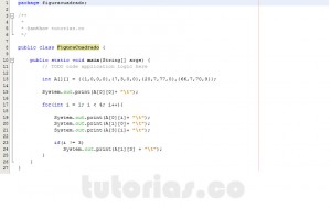 programacion en java: figura cuadro