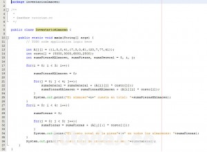 programacion en java: inventario de un almacen