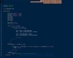 programacion en C++: demostrar leyes logicas distributivas