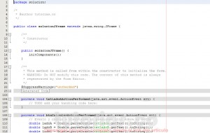 programacion en java: area, perimetro del triangulo