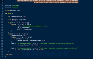 programacion en c++: encuesta booleana