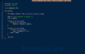 programacion en c++: matriz mas numero