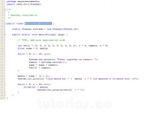 programacion en java: datos mayores a la media