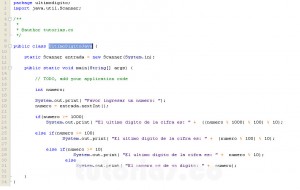 programacion en java: ultimo digito de una cifra