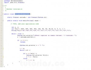 programacion en java: decimal a romano