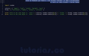 programacion en python: arte en las uñas