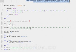 programacion en matLab: vocales continuas