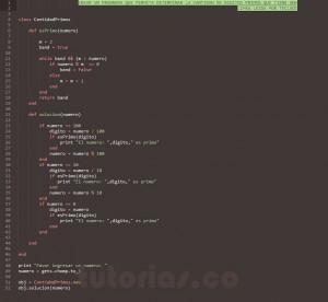 programacion en ruby: hallar la cantidad de numero primos de tres o mas digitos