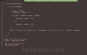 programacion en ruby: hallar descuento por sueldo