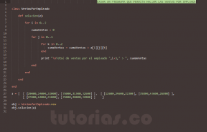 programacion en ruby: ventas por empleado