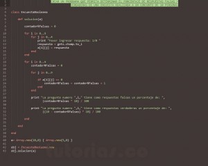 programacion en ruby: encuesta booleana