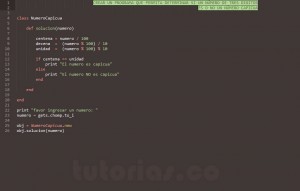 programacion en ruby: numero capicua