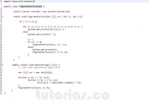 programacion en java: figura asterisco recursivo