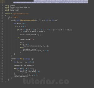 programacion en c#: figura carta recursivo