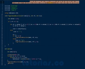 programacion en C++: figura casa recursivo