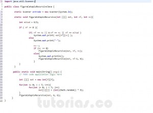 programacion en java: figura catapis recursivo