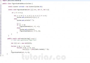 programacion en java: figura cuadrado recursivo