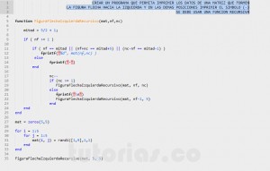 programacion en matLab: figura flecha izquierda recursivo