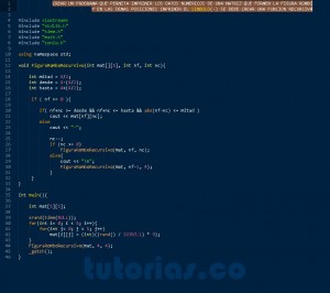 programacion en c++: figura rombo recursivo