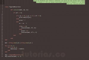 programacion en ruby: figura u recursivo