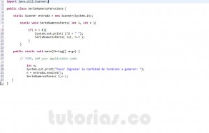 programacion en java: serie numeros pares recursivo