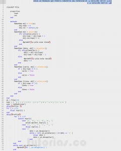 programacion en matlab: conversion infijo a prefijo