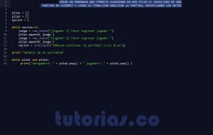 programacion en python: analisis partida de ajedrez