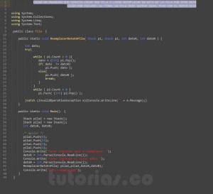 programacion en c#: reemplazar un dato en una pila