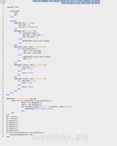 programacion en matlab: topes de pila multiplos