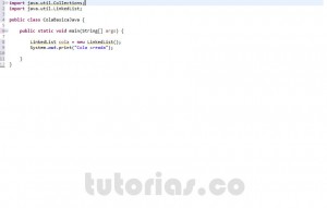 programacion en java: cola basica