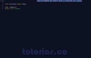 programacion en python: cola basica