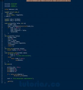 programacion en c++: desapilar datos de una pila