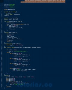 programacion en c++: invertir datos de una pila