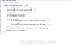 programacion en java: crear un programa que permita clonar copiar una pila