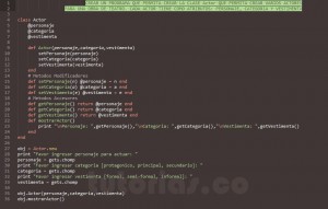 programacion en ruby: clase Actor