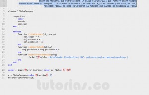programacion en matlab: clase FichaParques