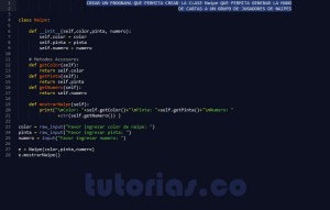 programacion en python: clase Naipe