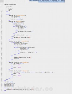 programacion en matlab: datos de vector a cola