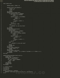 programacion en pseudocodigo: hallar mayor dato de una cola