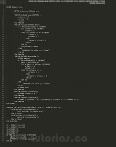 programacion en pseudocodigo: clonar una cola