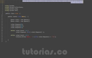 programacion en c#: clonar una cola