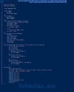 programacion en turbo c: dos concatenar colas