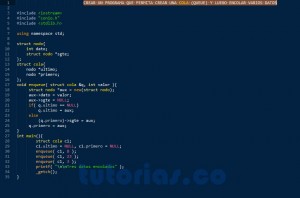 programacion en c++: encolar datos