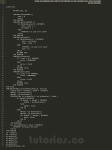 programacion en pseudocodigo: inclusion de una pila en otra