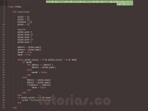 programacion en ruby: inclusioin de una pila en otra