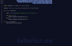 programacion en python: aplicacion clase Casilla